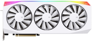 XFX Mercury Radeon RX 9070 XT OC Magnetic Air White